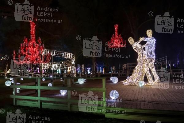 08.12.2022 |  Europahaus Wien |  Zauberhafter Lichterpark eröffnet in Wien<br>im Bild:<br> Stimmung u Übersicht,