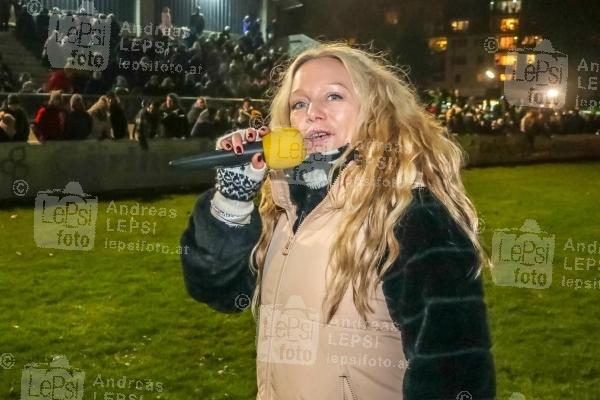 12.12.2022 |  SR Donaufeld |  Wiens spektakulärster Perchtenlauf!<br>im Bild:<br> Anita NIDDL Ritzl,