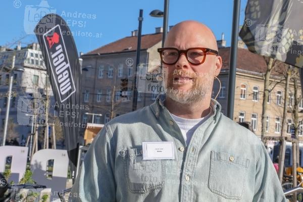 Webers grosses Frühlingspresseevent 2025 03.04.2025 | Das Steinhart | Innovative Neuheiten – Trends am BBQ-Markt<br>im Bild:<br> Daniel Ipser -GF Weber Österreich,